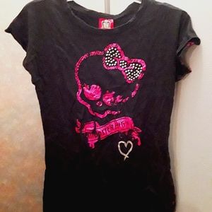Monster High Skull Pattern T-Shirt from Mattel